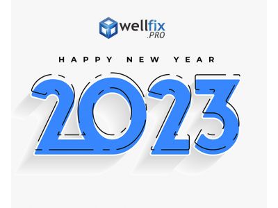 С новым 2023 годом! + График работы магазина wellfix.pro