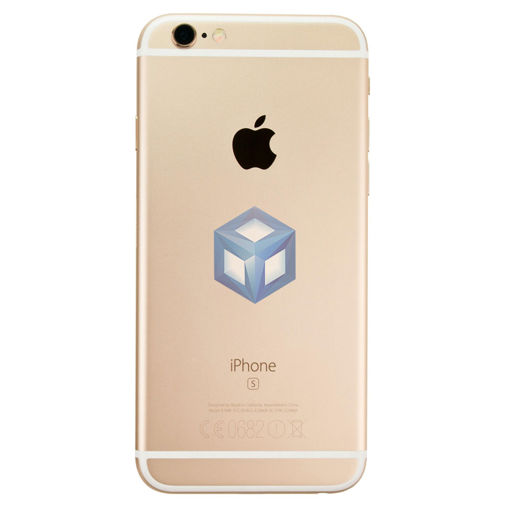 Корпус iPhone 6S Plus золотой (задня Кришка)