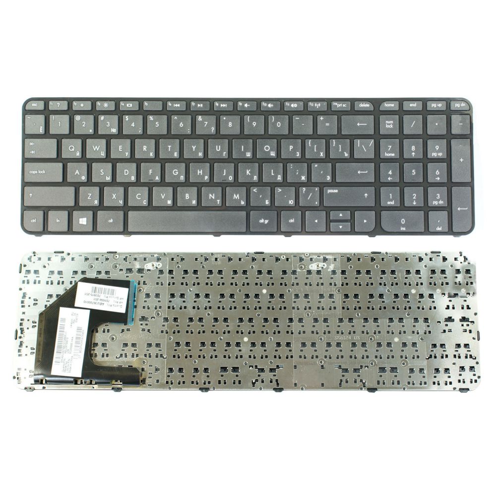 Клавиатура для ноутбука HP Pavilion 15-B серии, RU/BLACK